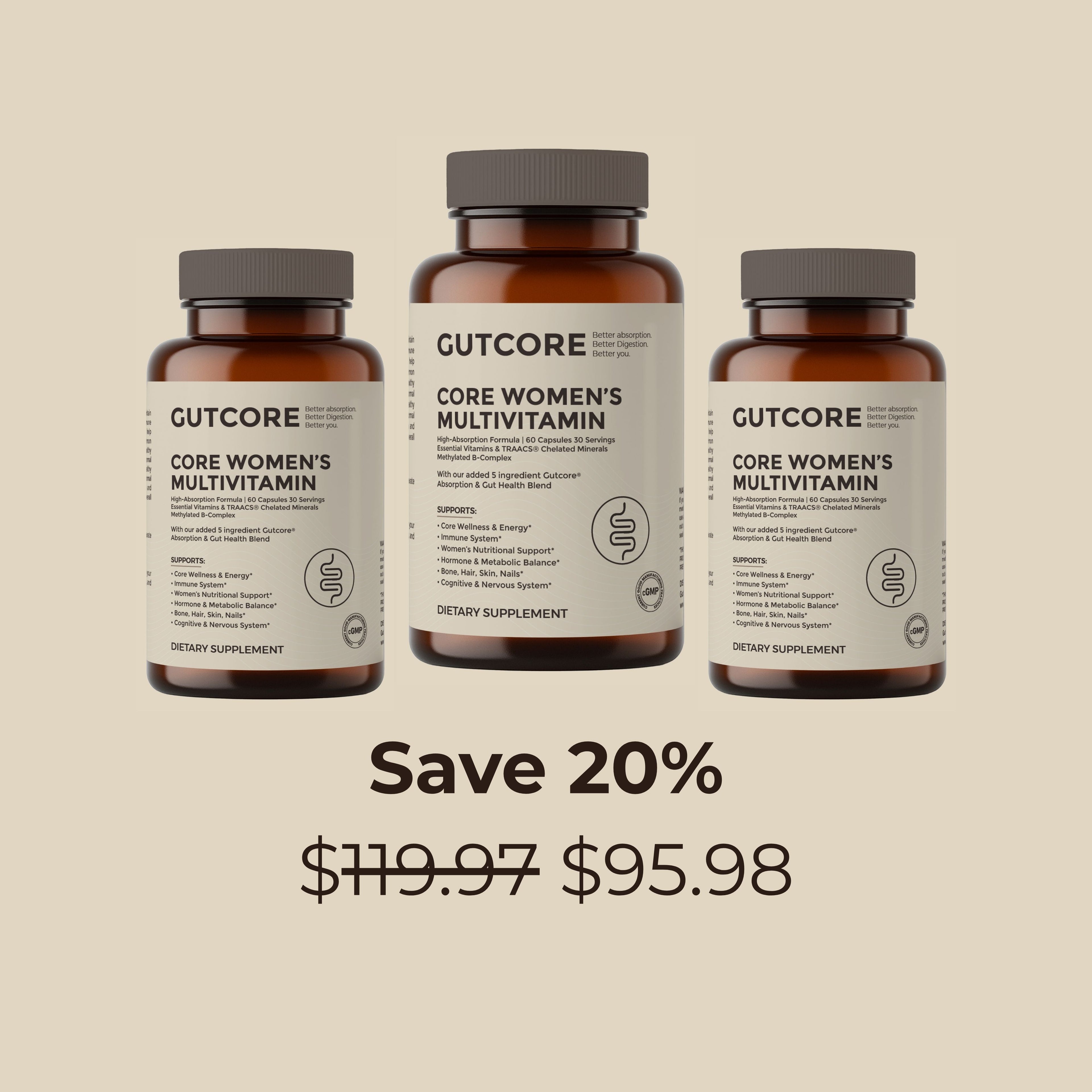 Women’s Multivitamin — Premium Ingredients, Built to Absorb